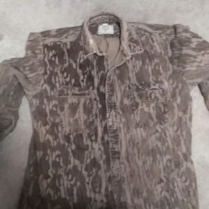 Camo long sleece shirt